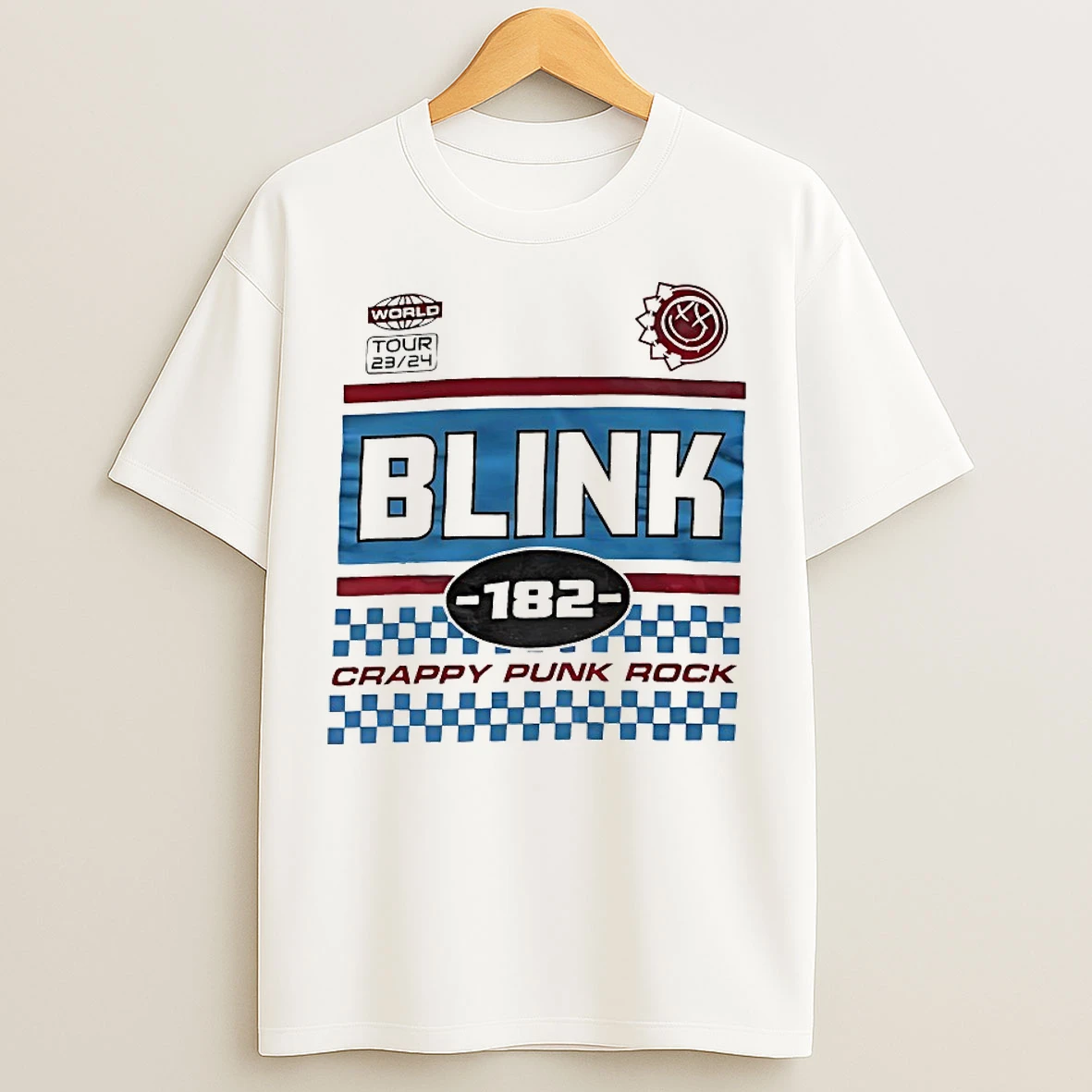Classic Blink 182 Crappy Punk Rock T Shirts