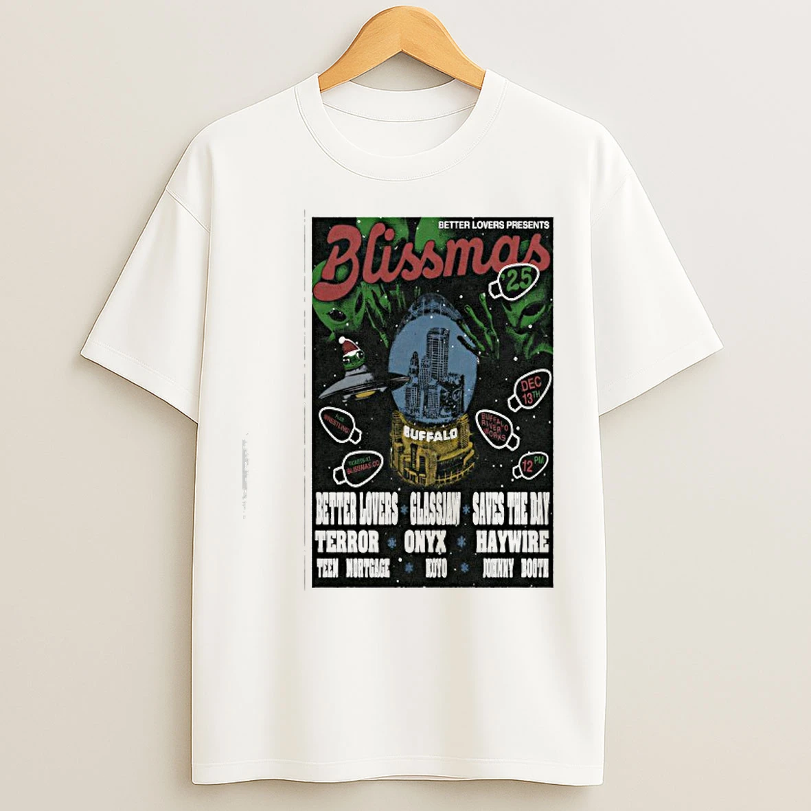 Classic Blissmas Dec 13rd 2025 Buffalo River Works T Shirts