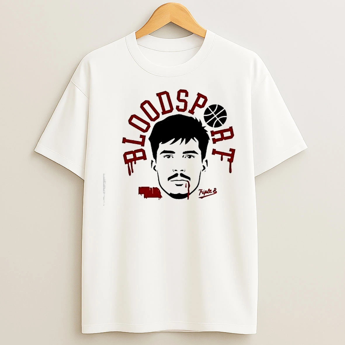 Classic Bloodsport Player Graphic T Shirts