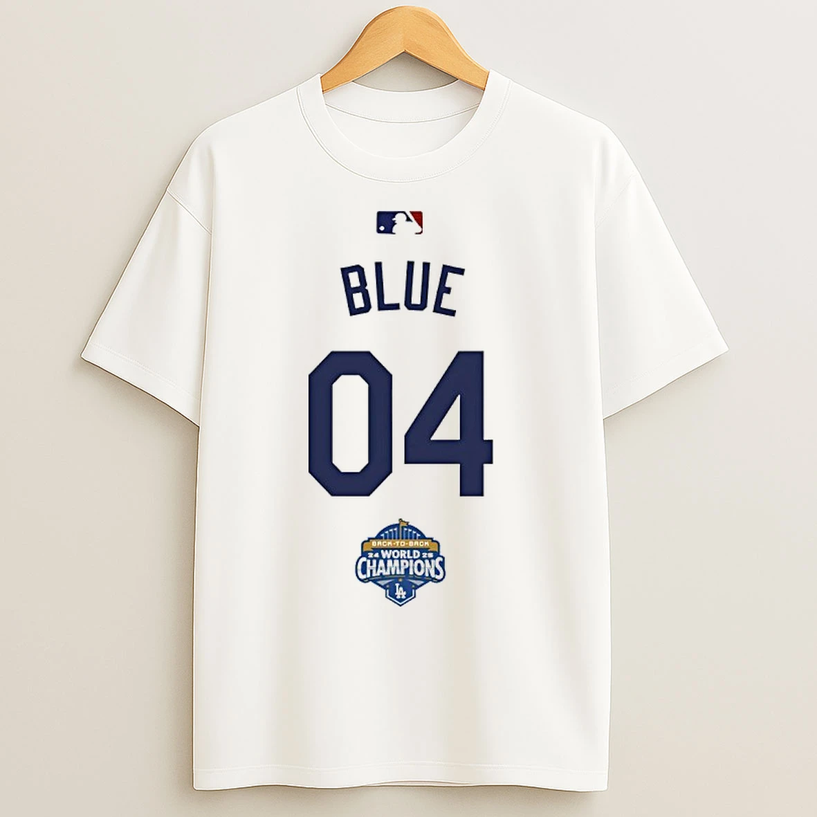 Classic Blue 04 Back To Back Champs World Champions T Shirts