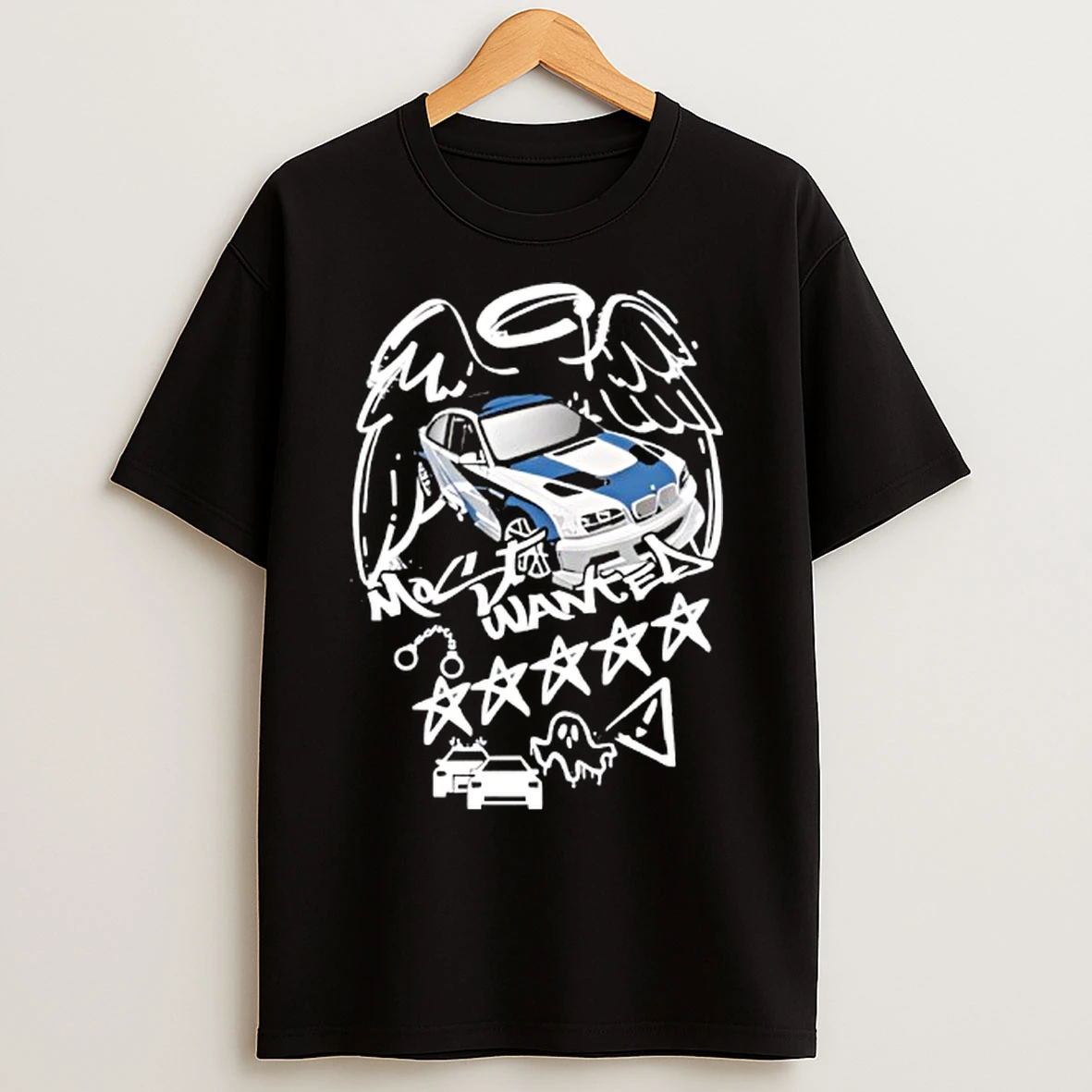 Classic Bmw M3 E46 Most Wanted T Shirts