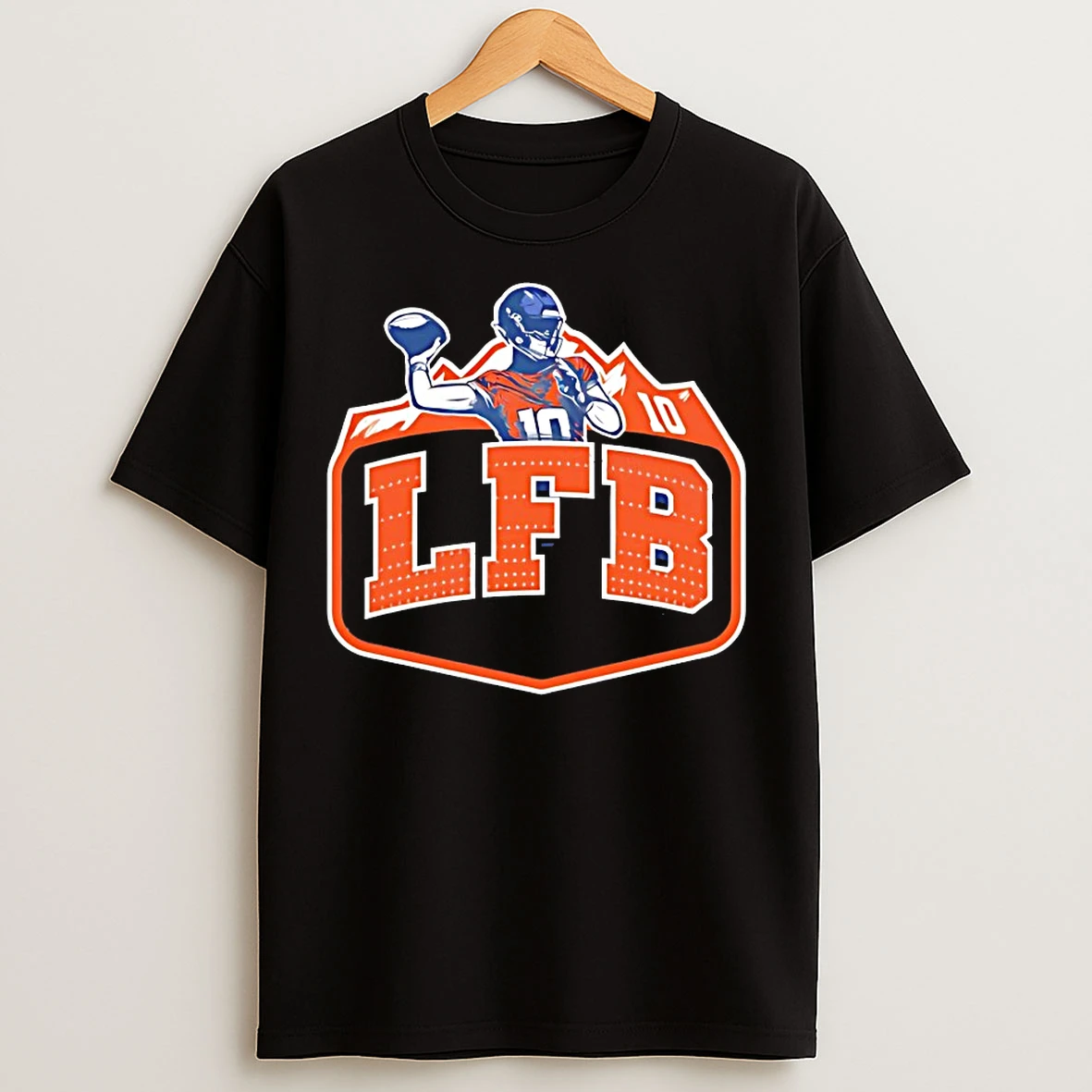 Classic Bo Nix Lfb Denver Broncos T Shirts