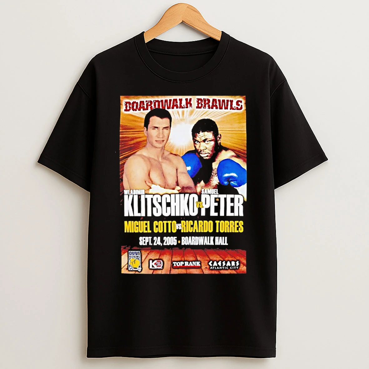 Classic Boardwalk Brawls Wladimir Klitschko Vs Samuel Peter Vintage T Shirts
