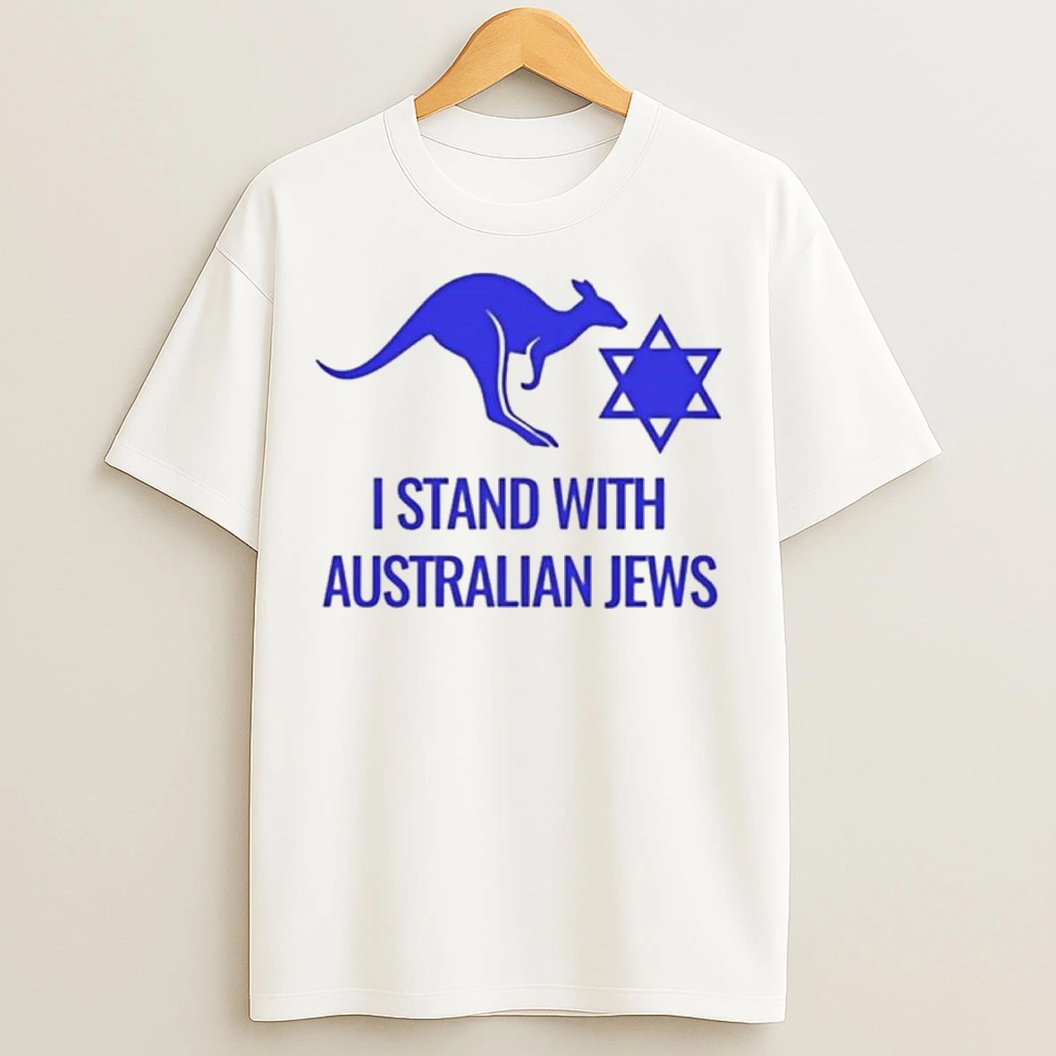 Classic Bondi Beach I Stand With Australian Jews T Shirts