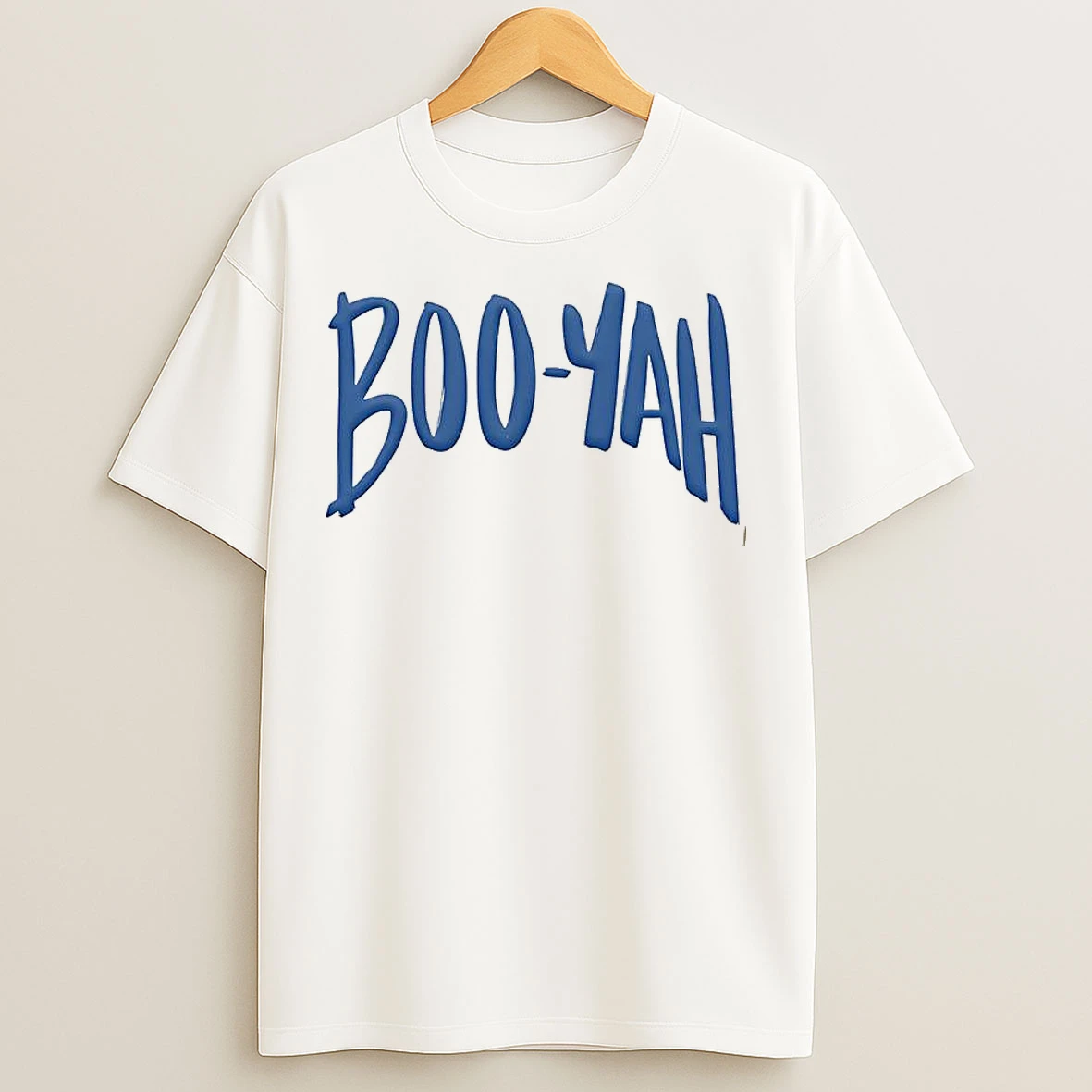 Classic Boo Yah Letter Logo T Shirts