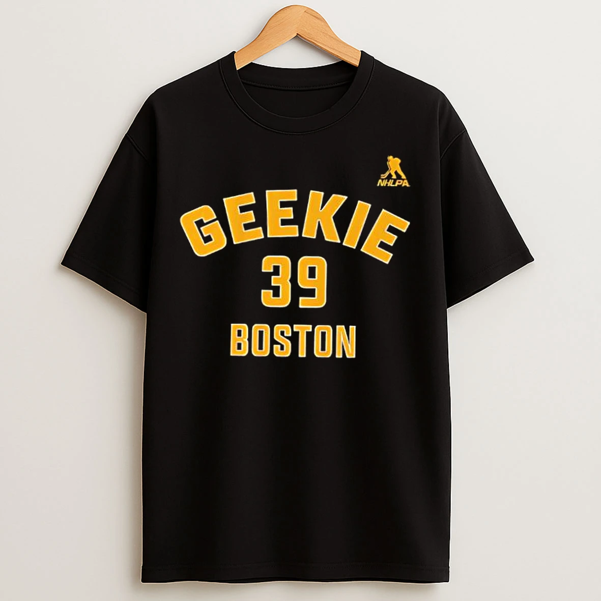Classic Boston Bruins Morgan Geekie 39 Name And Number T Shirts