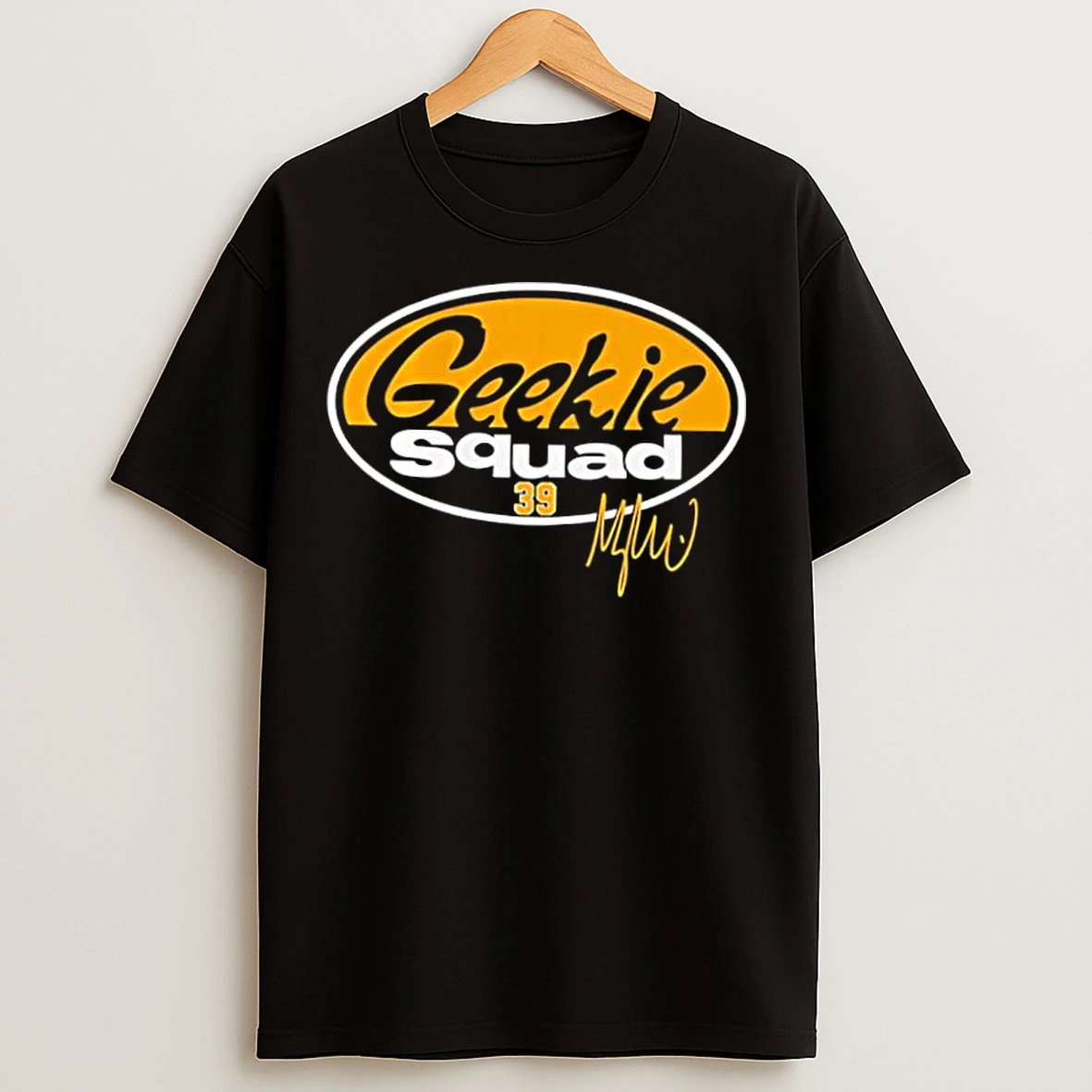Classic Boston Bruins Morgan Geekie Squad 39 Signature T Shirts