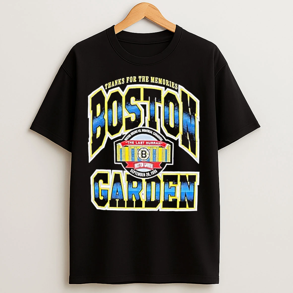 Classic Boston Bruins Thank For The Memories Vintage Stylish T Shirts