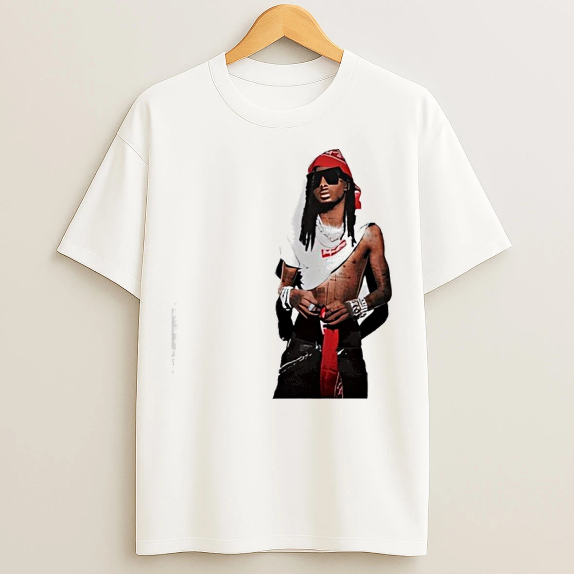 Classic Brad Pitt Playboi Carti Supreme T Shirts