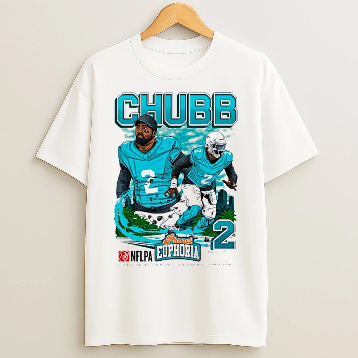 Classic Bradley Chubb Miami Dolphins Nflpa Player T Shirts