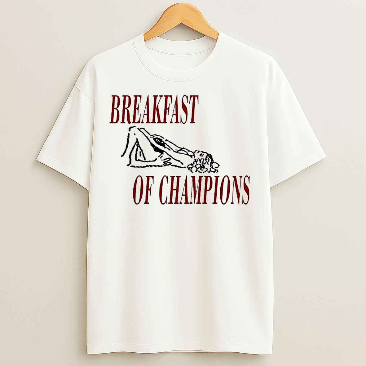 Classic Breakfast Of Champions Eat Pussy T Shirts