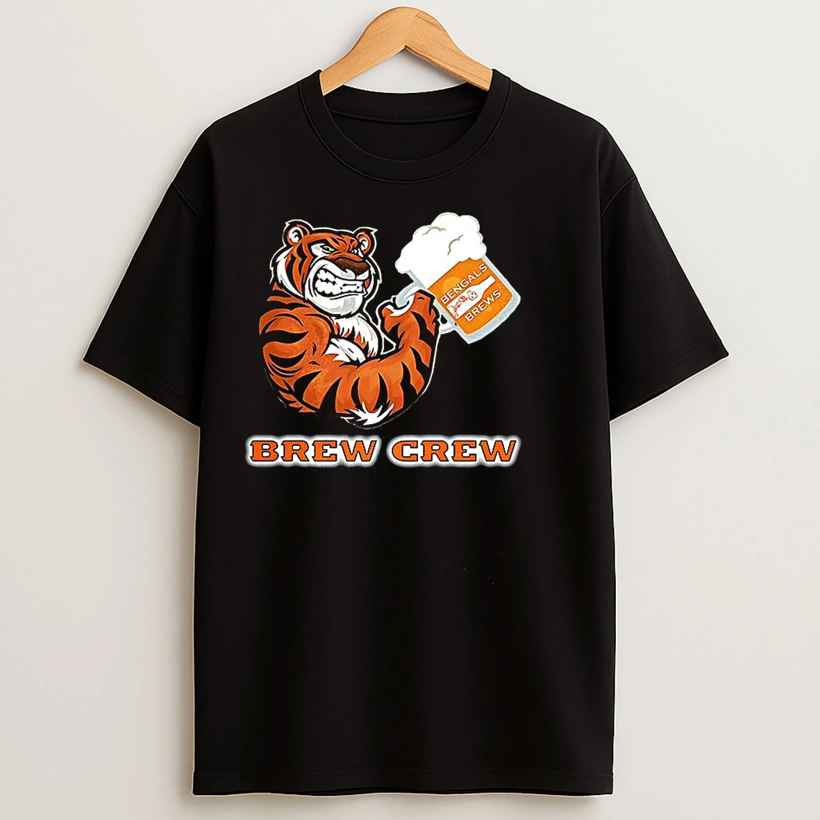 Classic Brew Crew Cincinnati Bengals T Shirts
