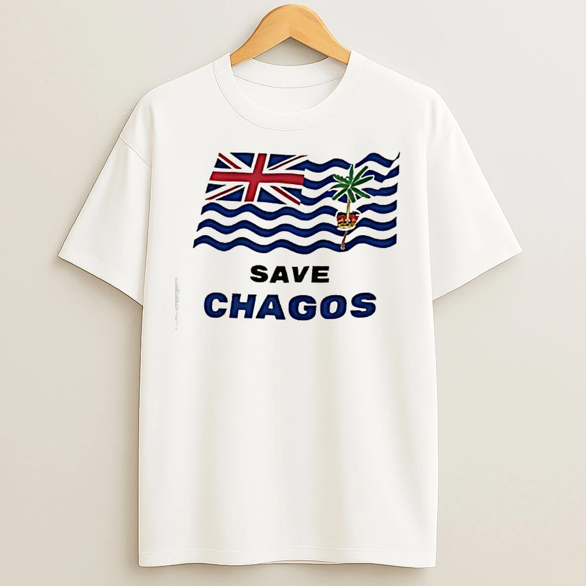 Classic British Indian Ocean Territory Save Chagos T Shirts