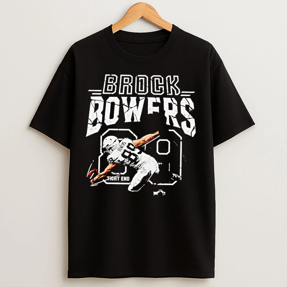 Classic Brock Bowers Las Vegas Catch Signature Retro T Shirts