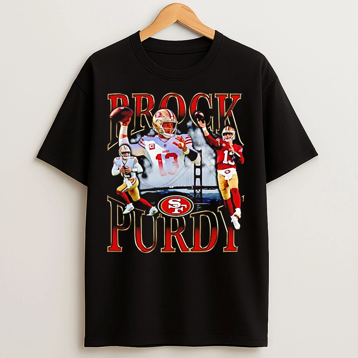 Classic Brock Purdy San Francisco 49ers Notorious Graphic T Shirts