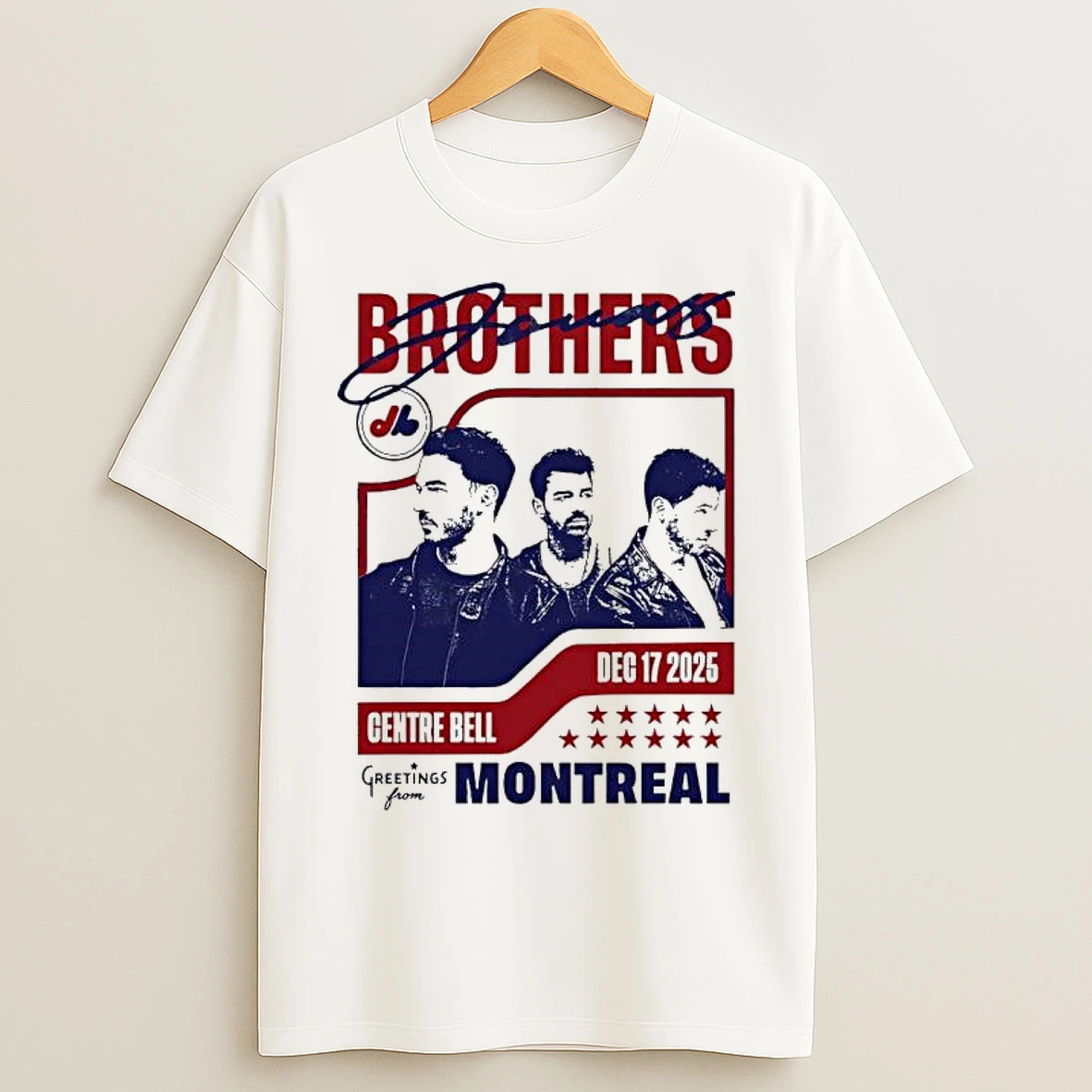 Classic Brothers Centre Bell Greetings From Montreal 2025 T Shirts