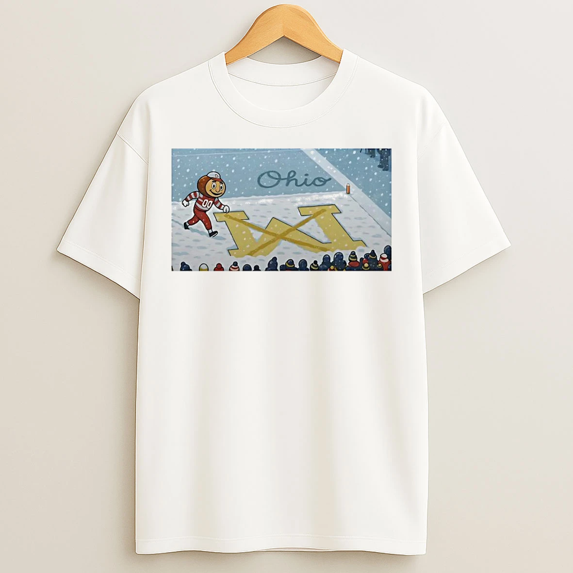 Classic Brutus Buckeye Ohio State Buckeyes Vs Michigan Wolverines T Shirts
