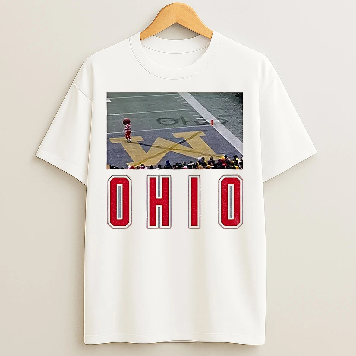 Classic Brutus Ohio State Buckeyes Football Vs Michigan Wolverines Snow Fan T Shirts