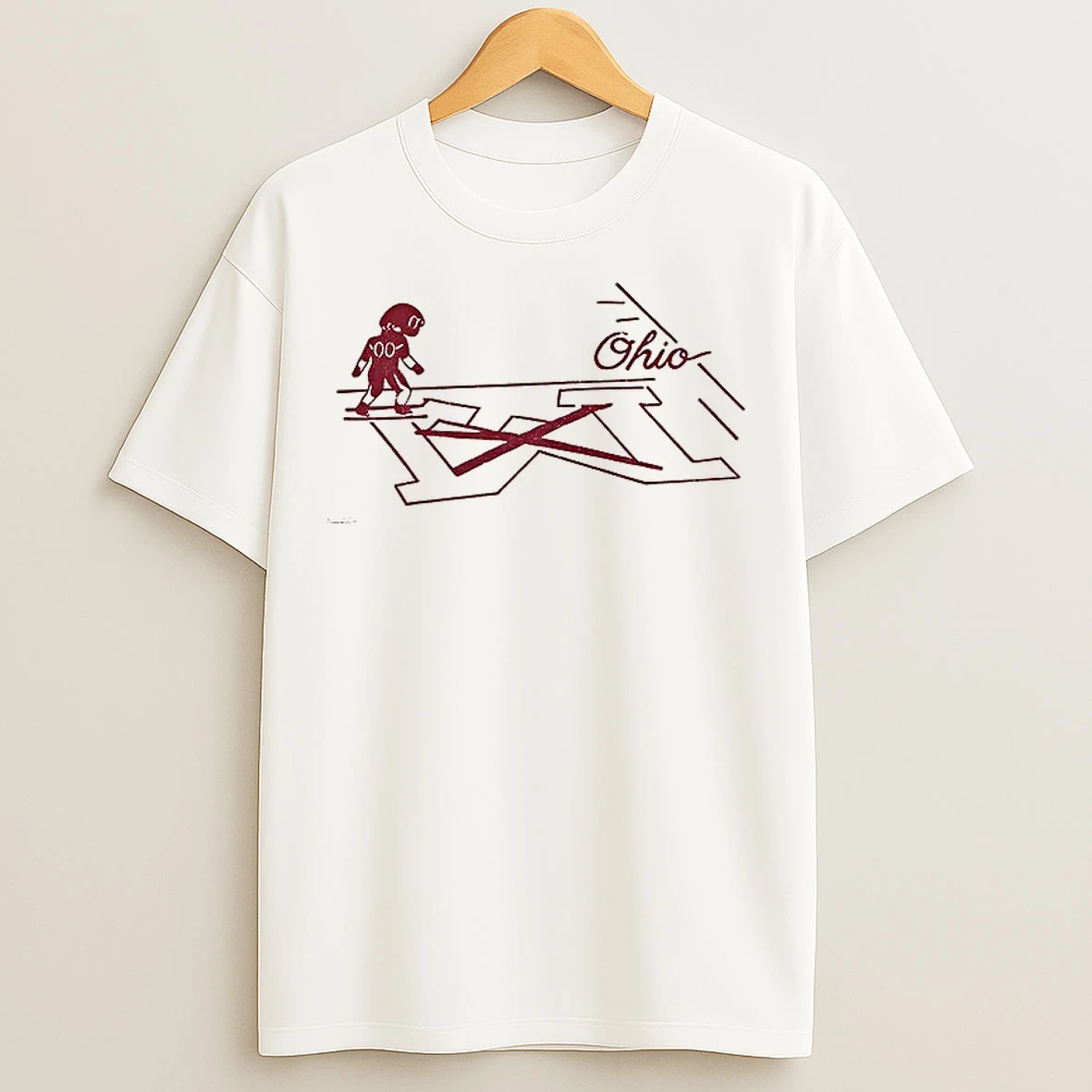 Classic Brutus Ohio State Snow Fan Football Erase The M T Shirts