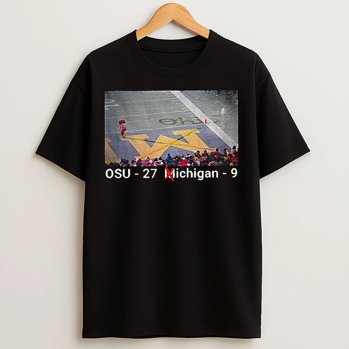Classic Brutus Ohio State Snow Fan Football Osu 27 9 Michigan T Shirts