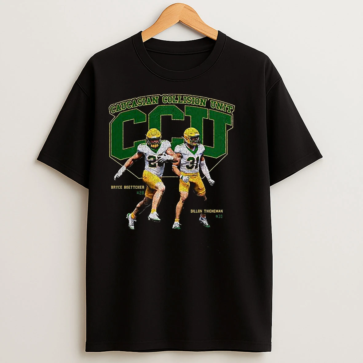 Classic Bryce Boettcher And Dillon Thieneman Caucasian Collision Unit T Shirts