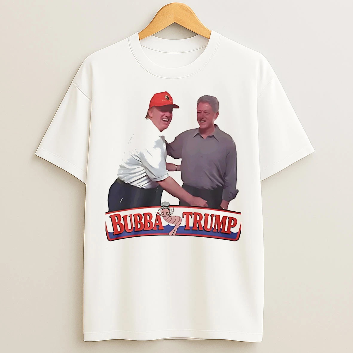 Classic Bubba Trump Bill Clinton Meme Christmas T Shirts