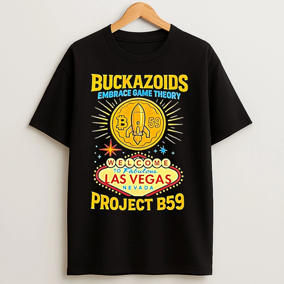 Classic Buckazoids Embrace Game Theory Project B59 T Shirts