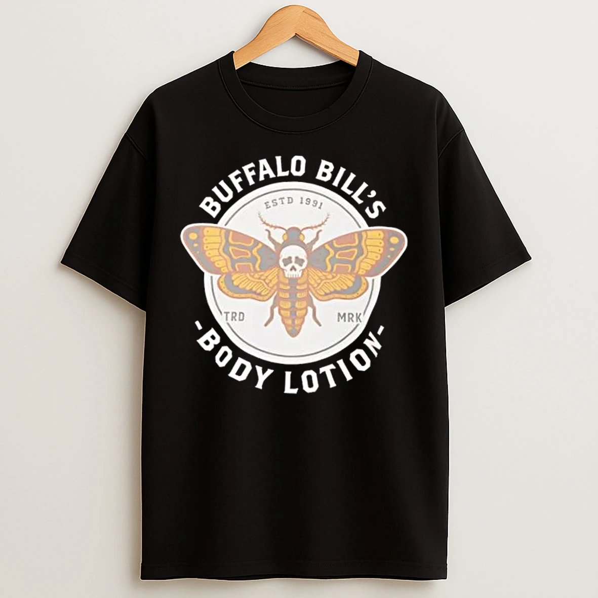 Classic Buffalo Bills Body Lotion Deaths Head Moth T Shirts