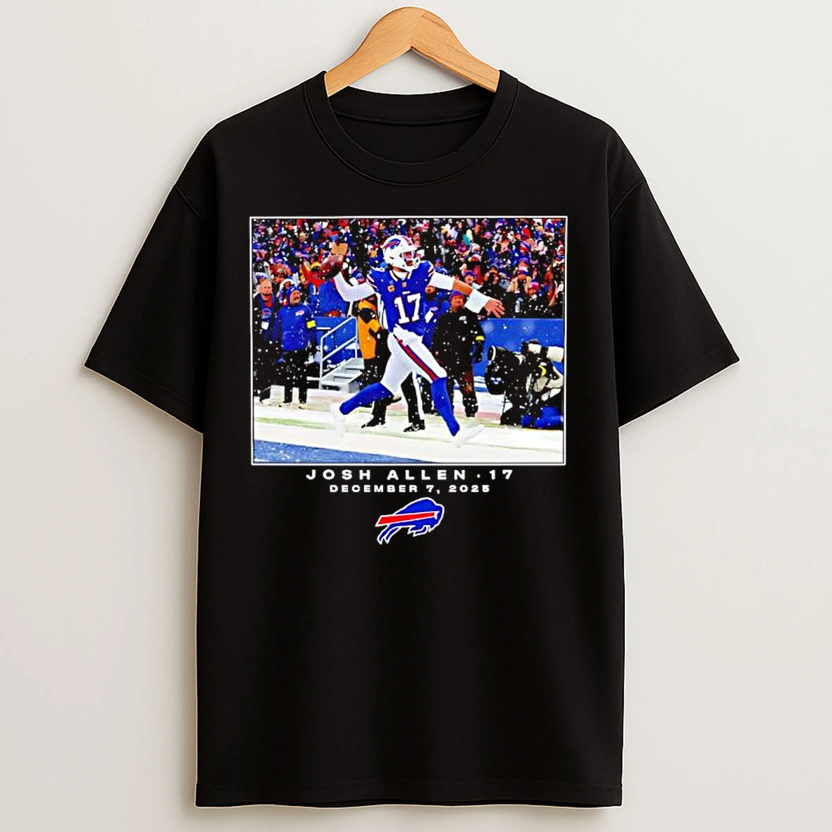 Classic Buffalo Bills Josh Allen December 7th 2025 Nfl Flash Features T Shirts