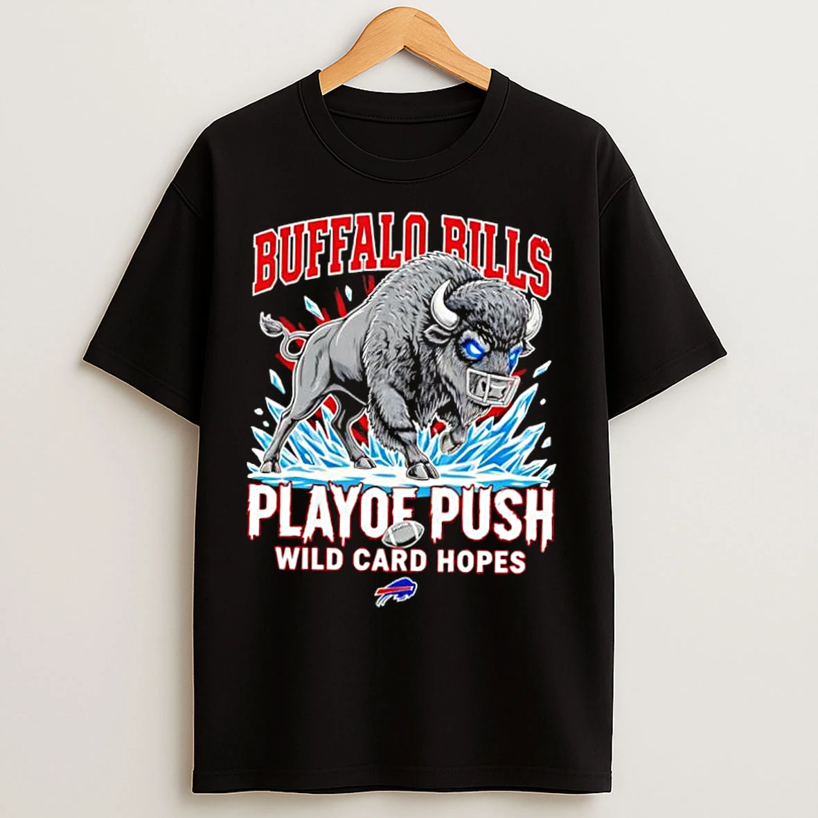 Classic Buffalo Bills Playoff Push Wild Card Hopes Football T Shirts
