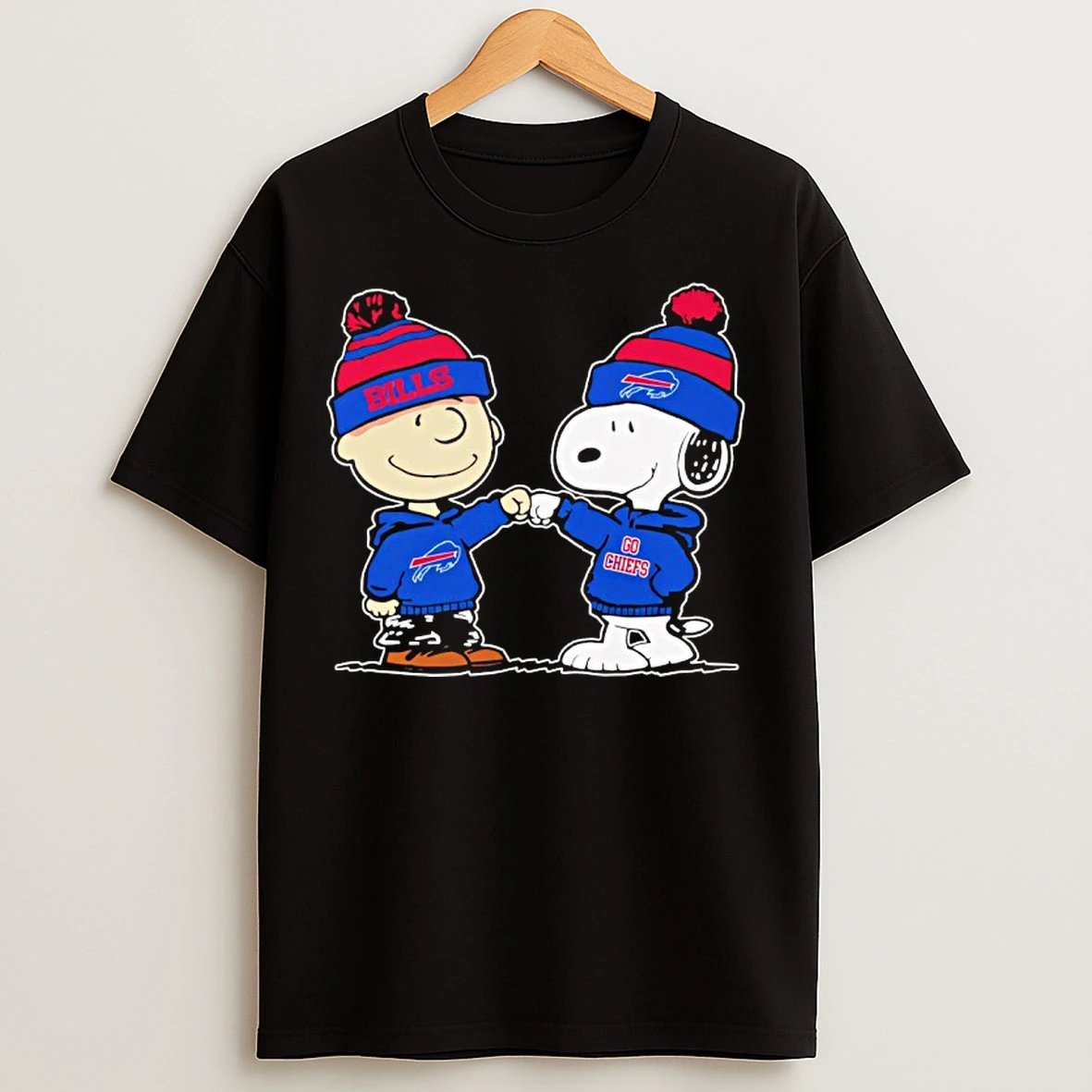 Classic Buffalo Bills Snoopy And Charlie Brown Best Friends T Shirts