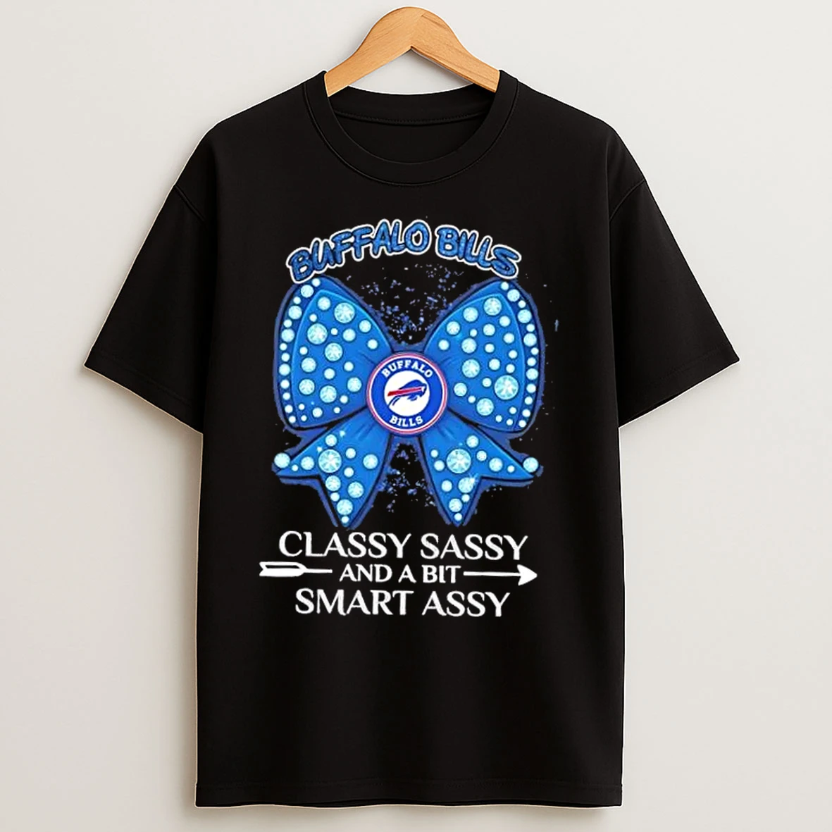 Classic Buffalo Bills Football Classy Sassy And A Bit Smart Assy Bow Diamond T Shirts