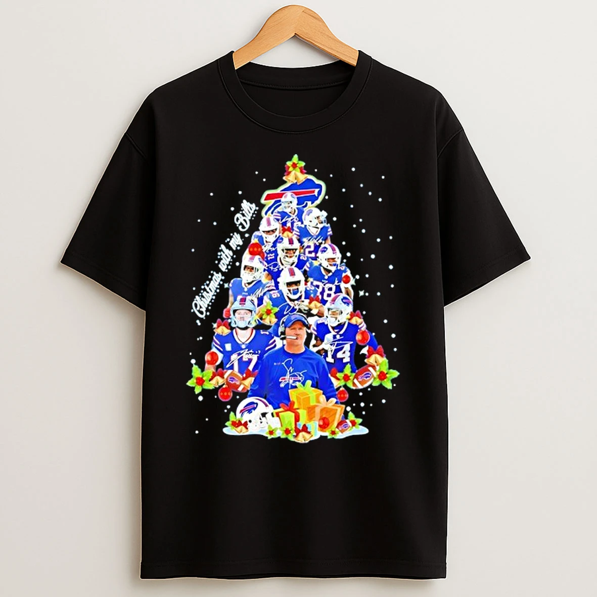 Classic Buffalo Bills Its The Most Wonderful Time Of The Year Christmas T Shirts