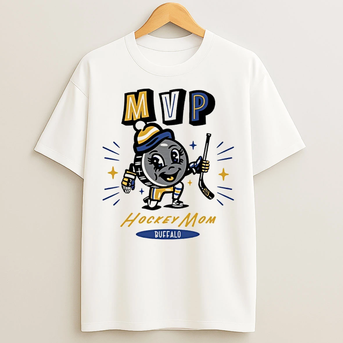 Classic Buffalo Sabres 2025 Mvp Hockey Mom T Shirts