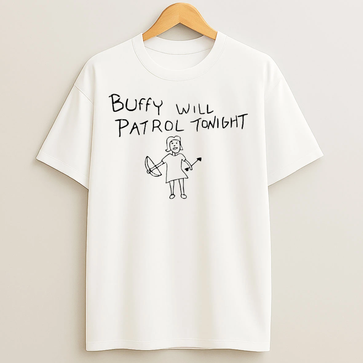 Classic Buffy Will Patrol Tonight T Shirts