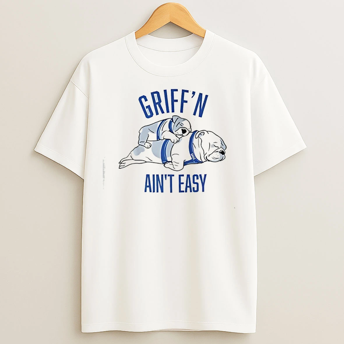 Classic Bulldod Drake Griffn Aint Easy T Shirts