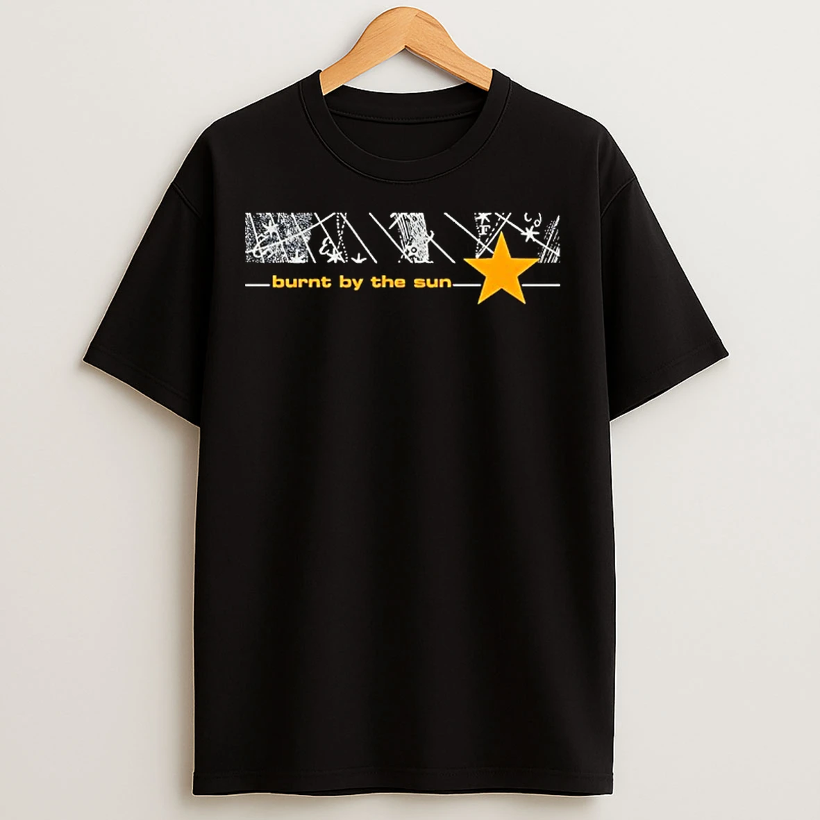 Classic Burnt By The Sun Star Logo Band T Shirts