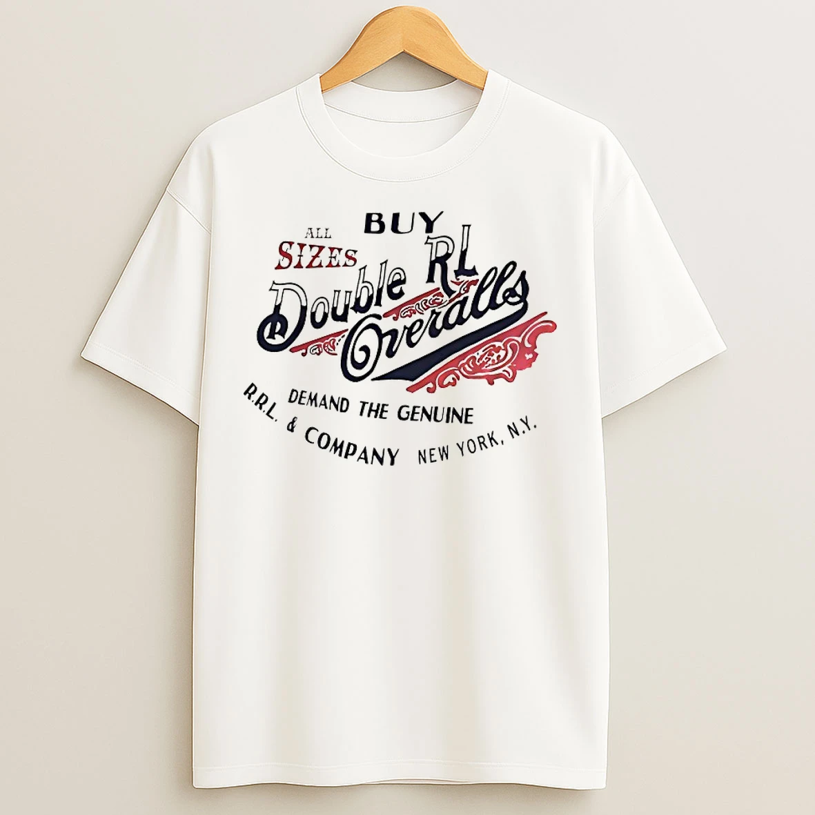 Classic Buy Double Rl Overalls Demand The Genuine T Shirts
