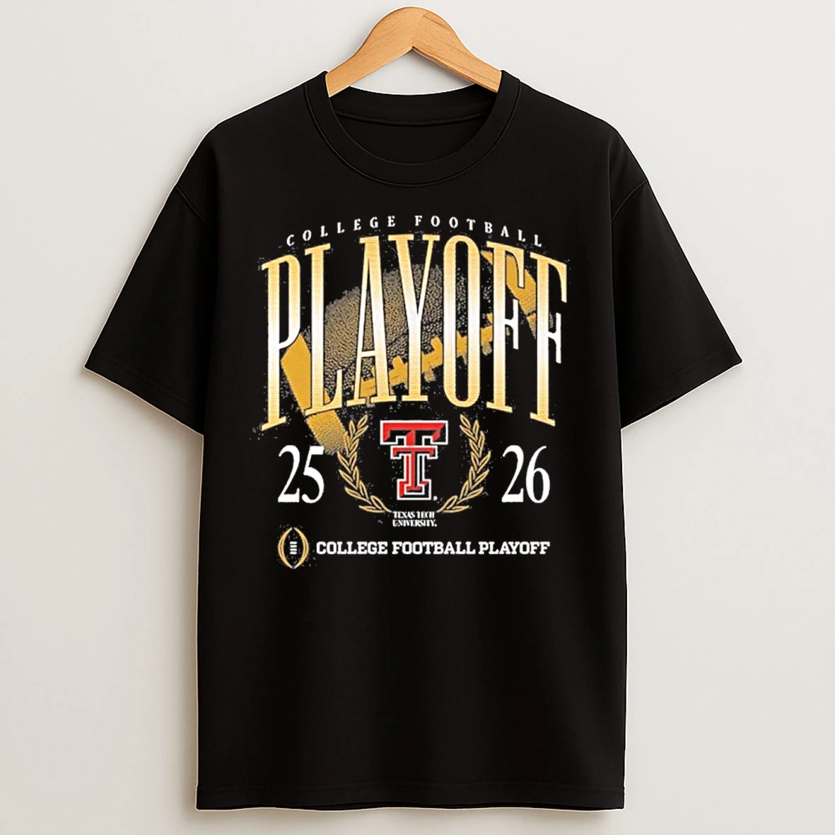 Classic Cfp 2025 26 Texas Tech Red Raiders Retro T Shirts
