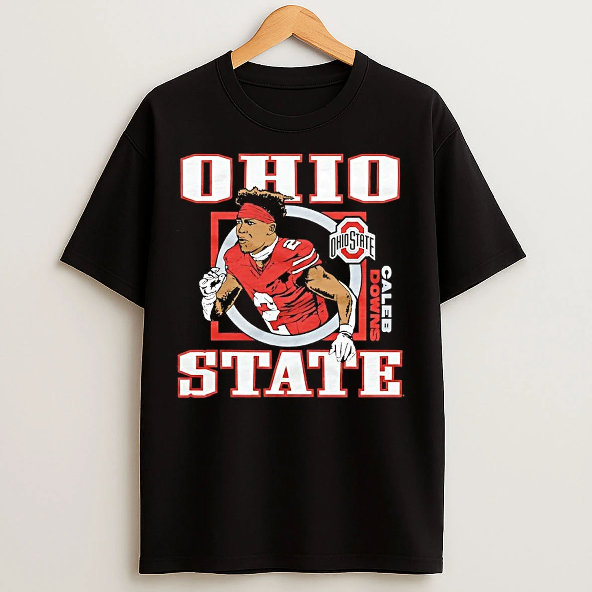 Classic Caleb Downs Ohio State Buckeyes Player Vintage T Shirts