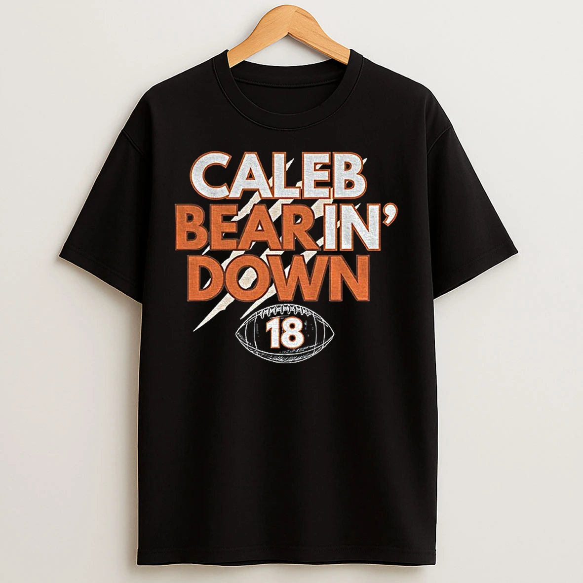 Classic Caleb Williams Caleb Bear In Down Chicago Bear Nfl Football 2025 T Shirts