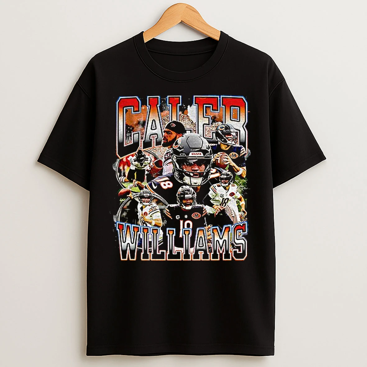 Classic Caleb Williams Chicago Bears Football Bootleg T Shirts