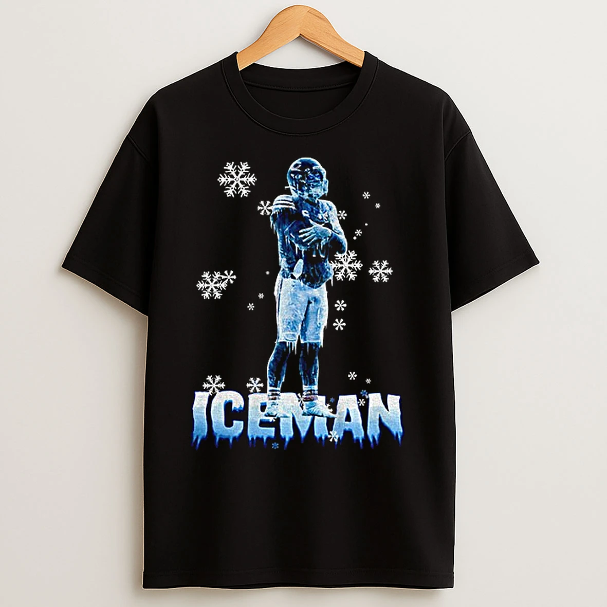 Classic Caleb Williams Iceman Chicago Bears Football 2025 Winter T Shirts