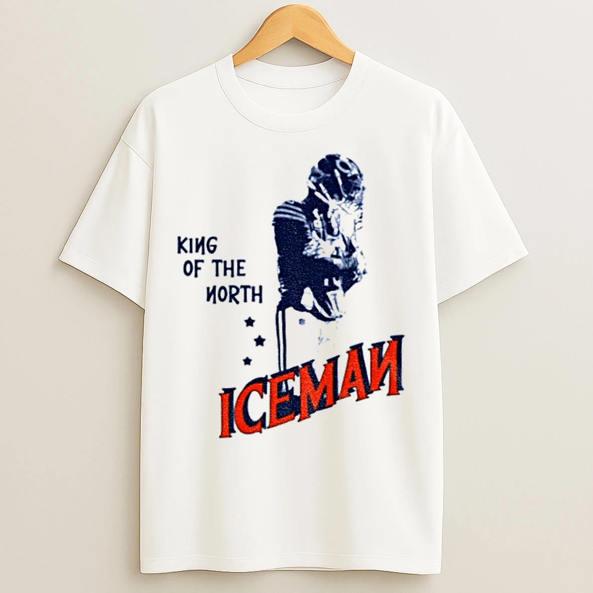 Classic Caleb Williams Iceman King Of The North T Shirts