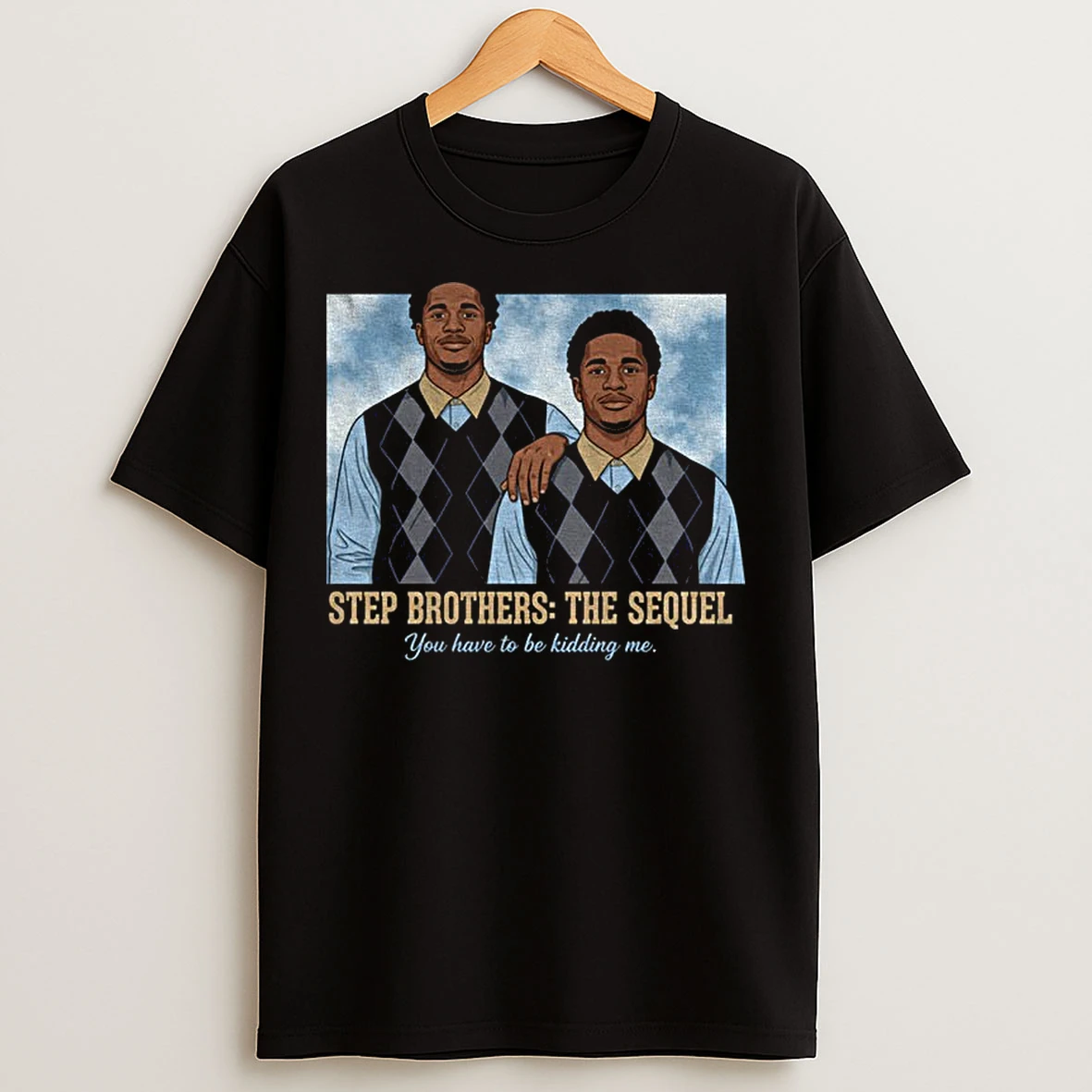 Classic Caleb Williams Rome Odunze Step Brothers The Sequel Chicago Football T Shirts