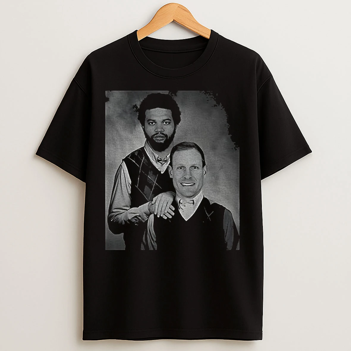 Classic Caleb Williams And Ben Johnson Chicago Bears Step Brothers Nfl 2025 T Shirts