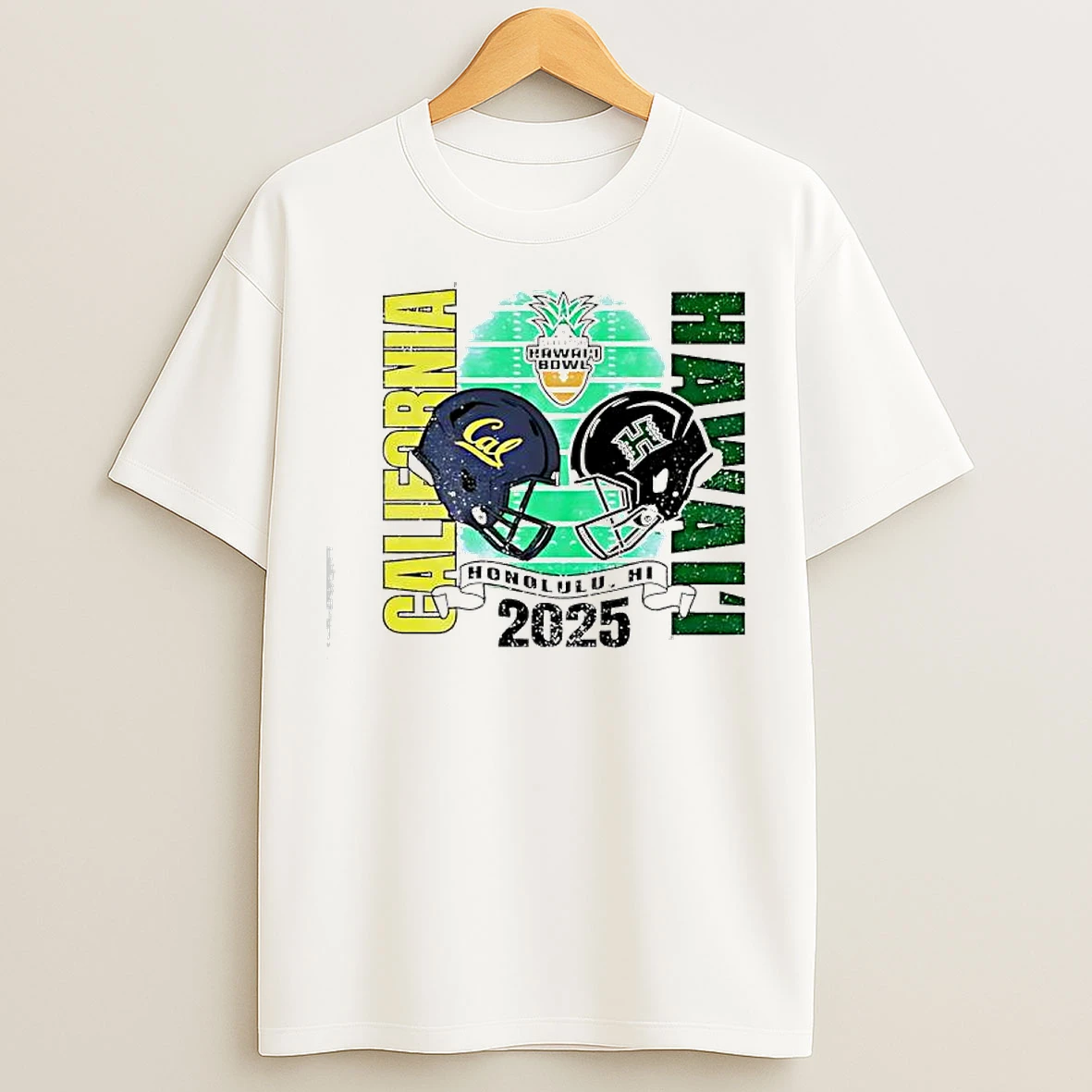 Classic California Vs Hawaii 2025 Hawaii Bowl Honolulu Hi T Shirts
