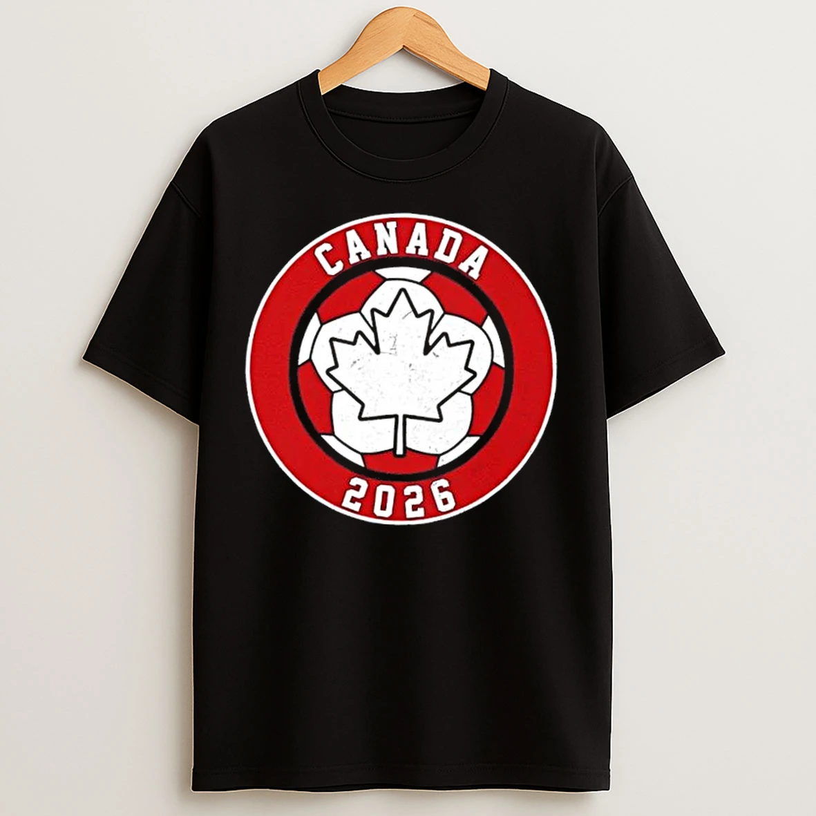 Classic Canada 2026 Vintage Soccer Emblem T Shirts