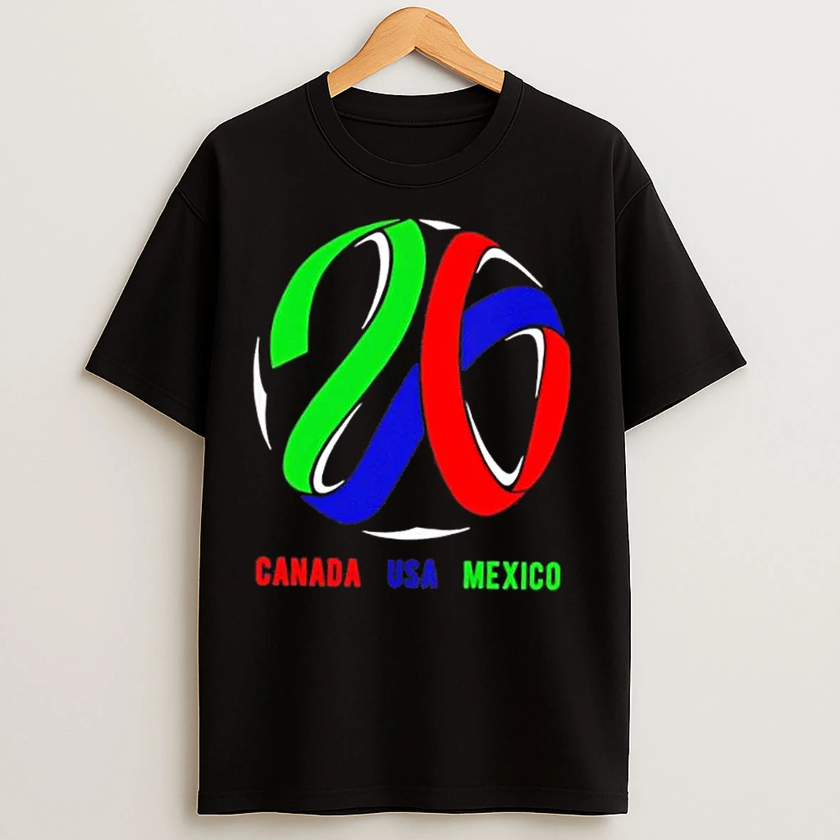 Classic Canada Usa Mexico Soccer Tournament 2026 T Shirts