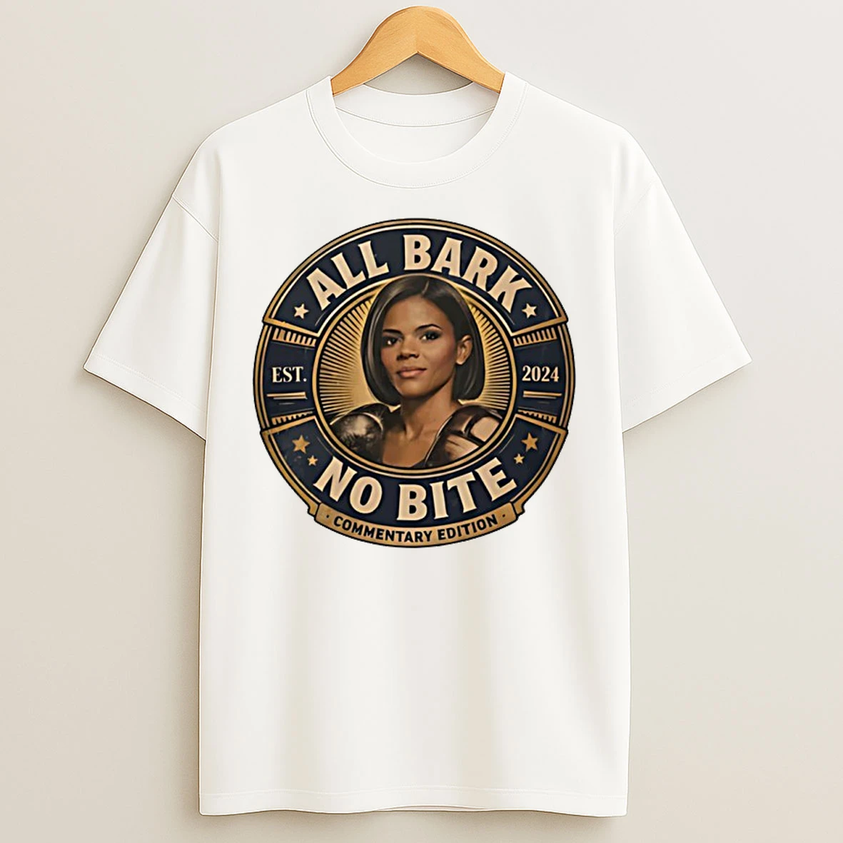 Classic Candace Owens All Bark No Bite T Shirts